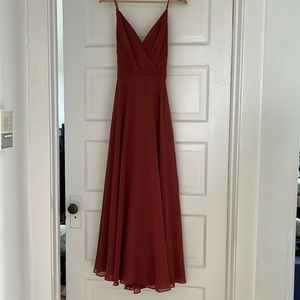 David’s Bridal used bridesmaid dress